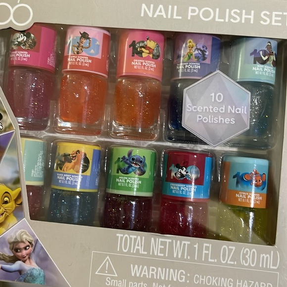 Disney100 Nail Polish Set 10 Scented Polishes - Picture 2 of 3
